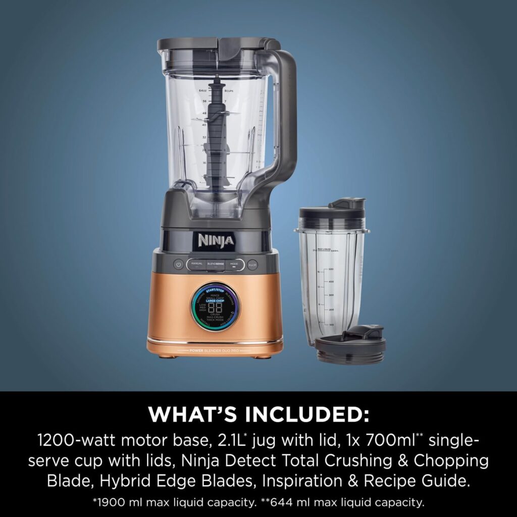 Ninja 2-in-1 Detect Power Blender Pro & Single Serve